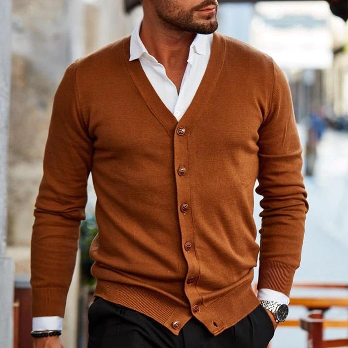Casual Heren Cardigan - HUGO