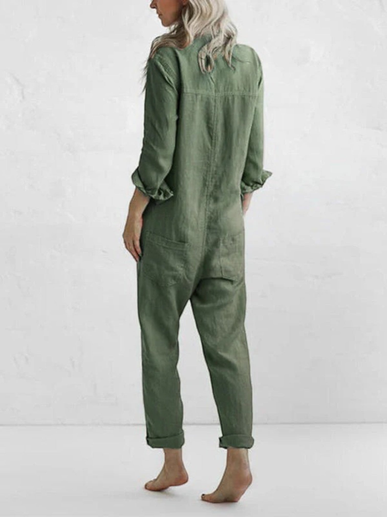 Jumpsuit Met Lange Mouwen | Zomer