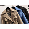 Senna - Elegant Trenchcoat Lang Dames comfortabel chique lang met knopen riem 