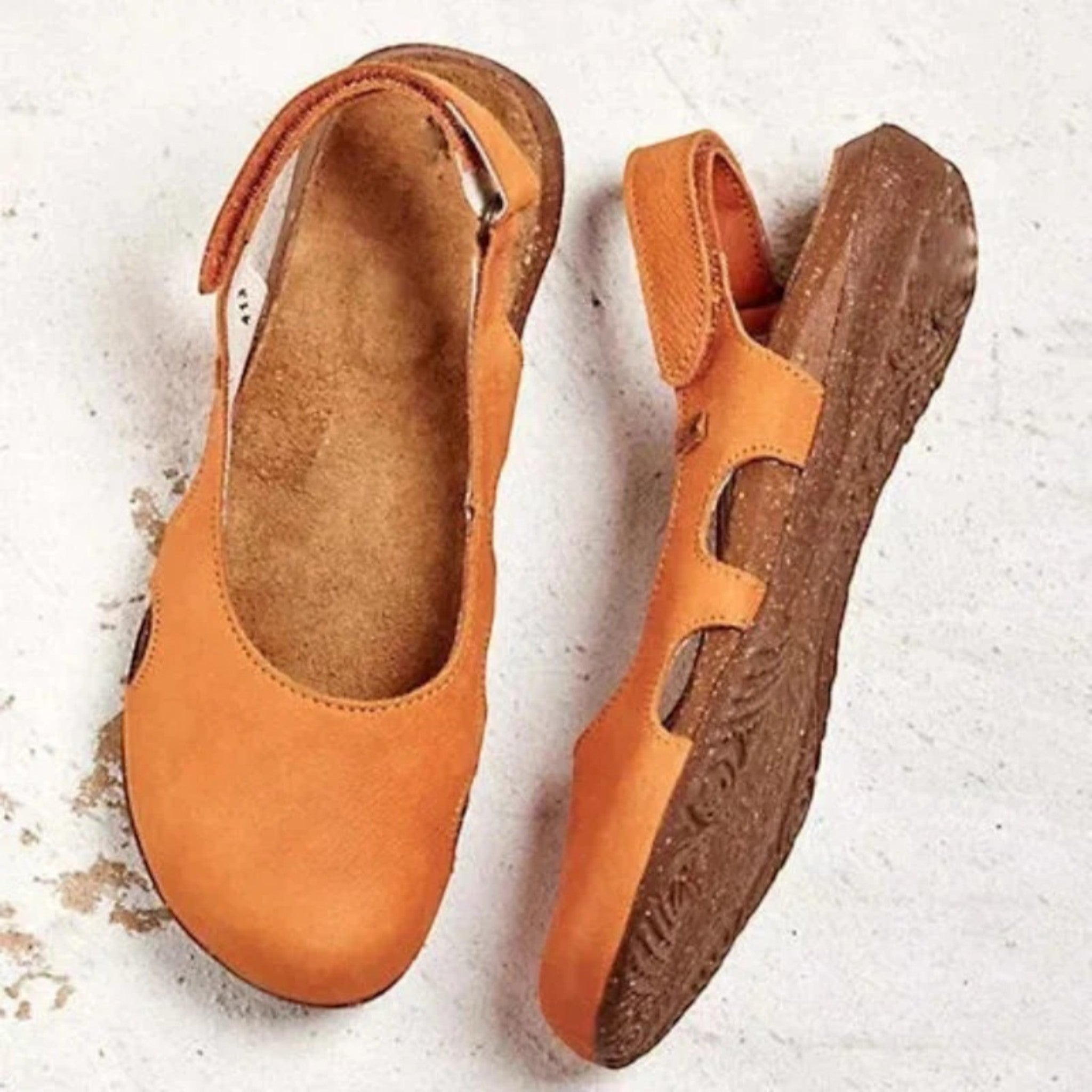 Angela | Sandalen Met Rugband