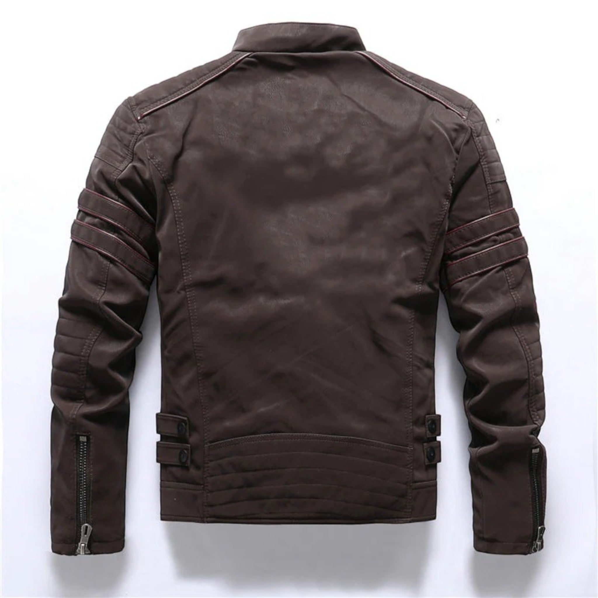 Victor | Stijlvolle Heren Motorjas | Ritssluiting