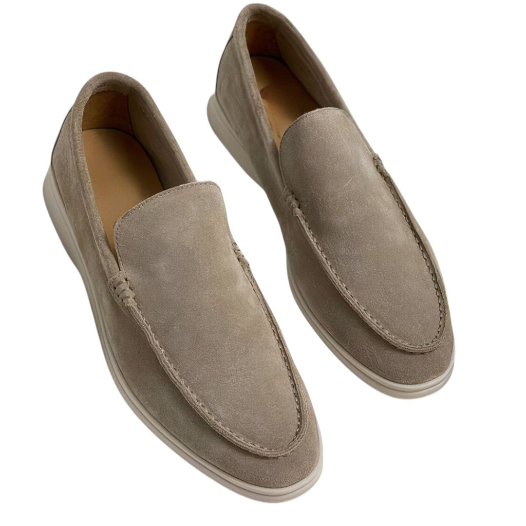 HUGO - Suede Loafers In Effen Kleuren