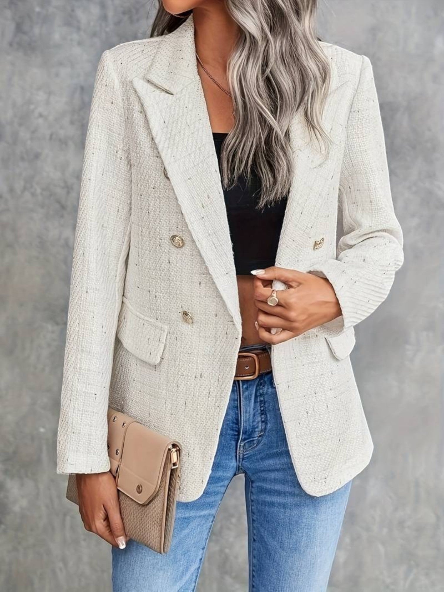 Elisa | Blazer Met Knopen