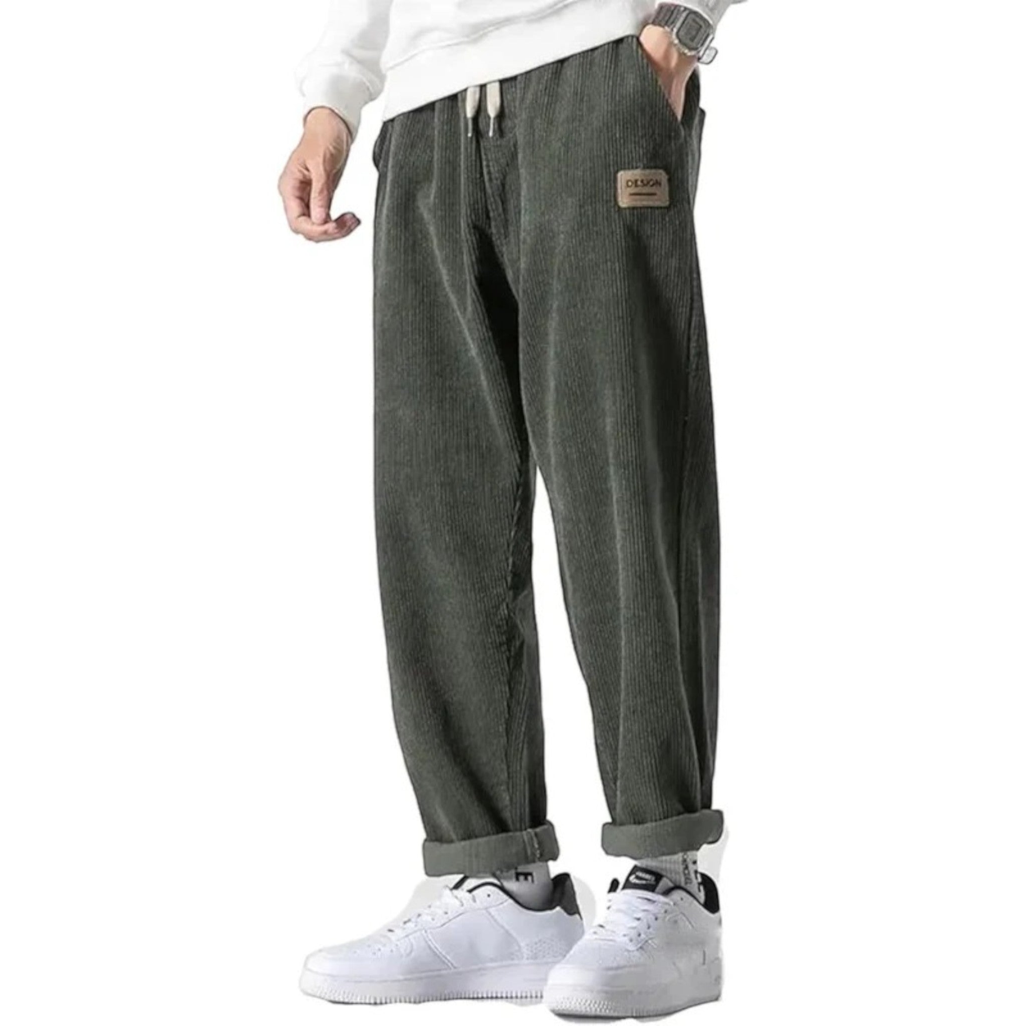 Lucien | Casual Corduroy Broek | Oversized