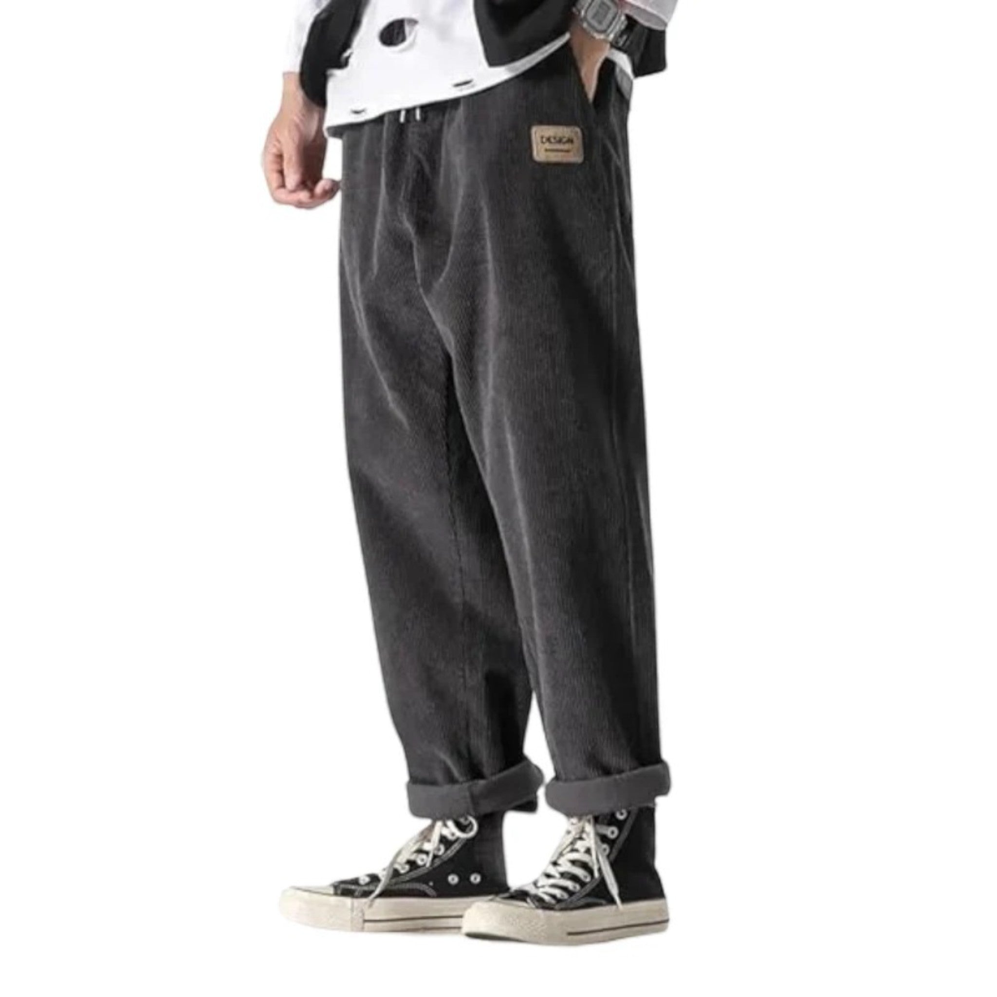 Lucien | Casual Corduroy Broek | Oversized
