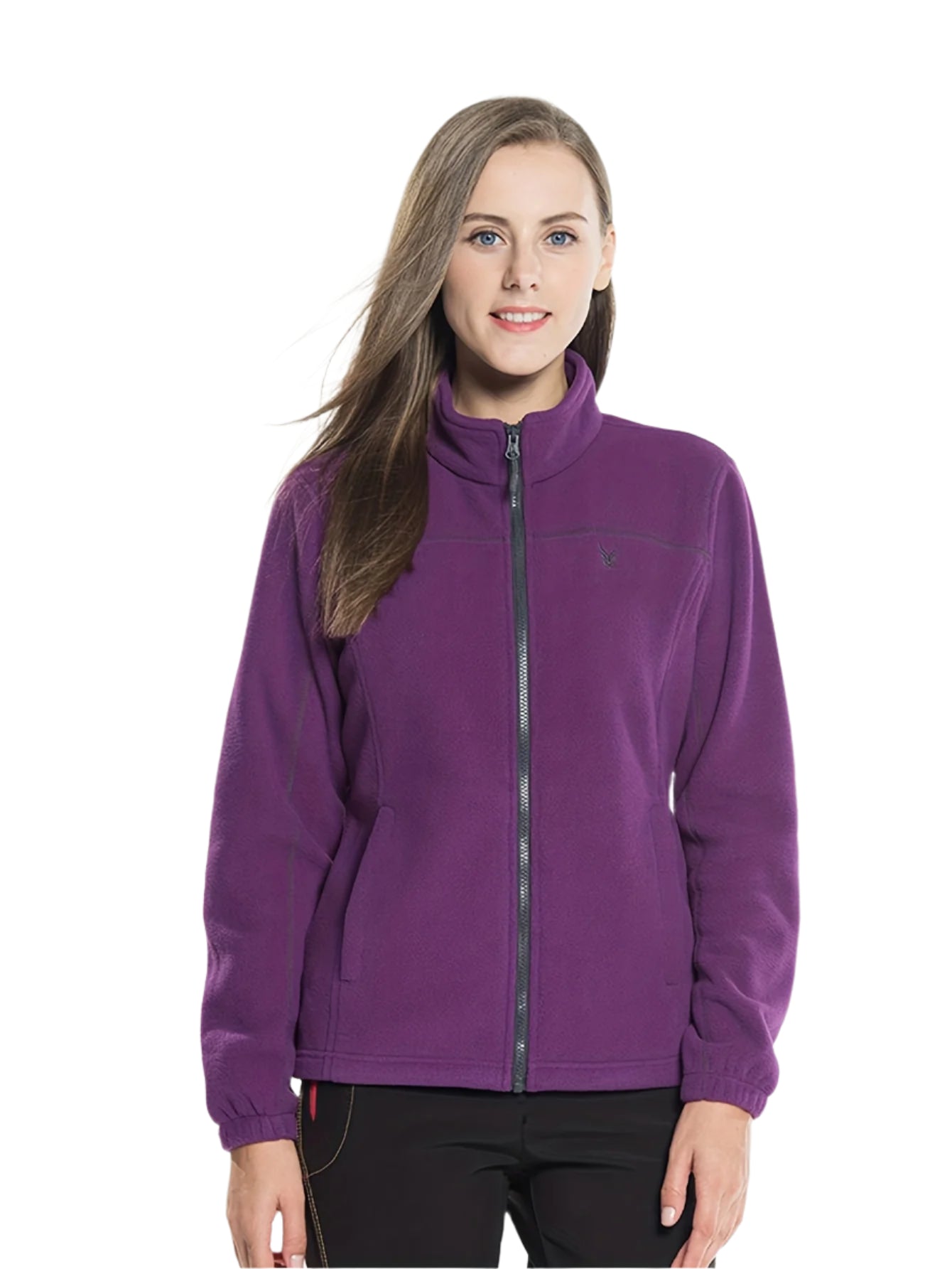 Nordfall - Dames Fleece Jack Effen Kleuren