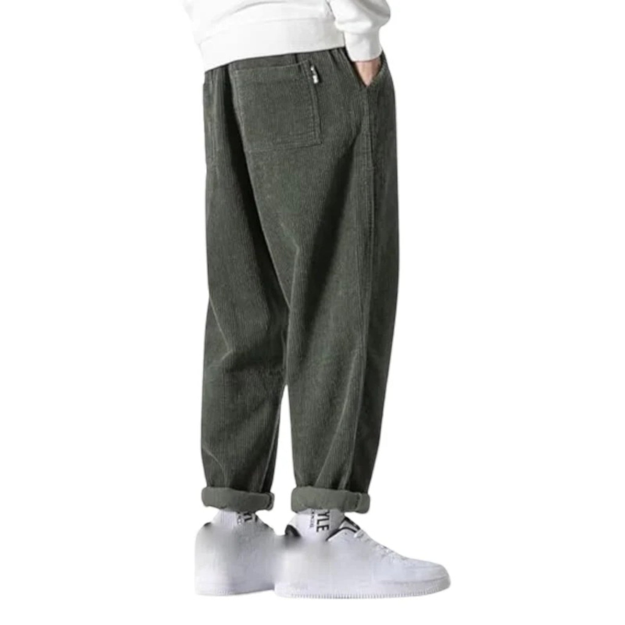 Lucien | Casual Corduroy Broek | Oversized