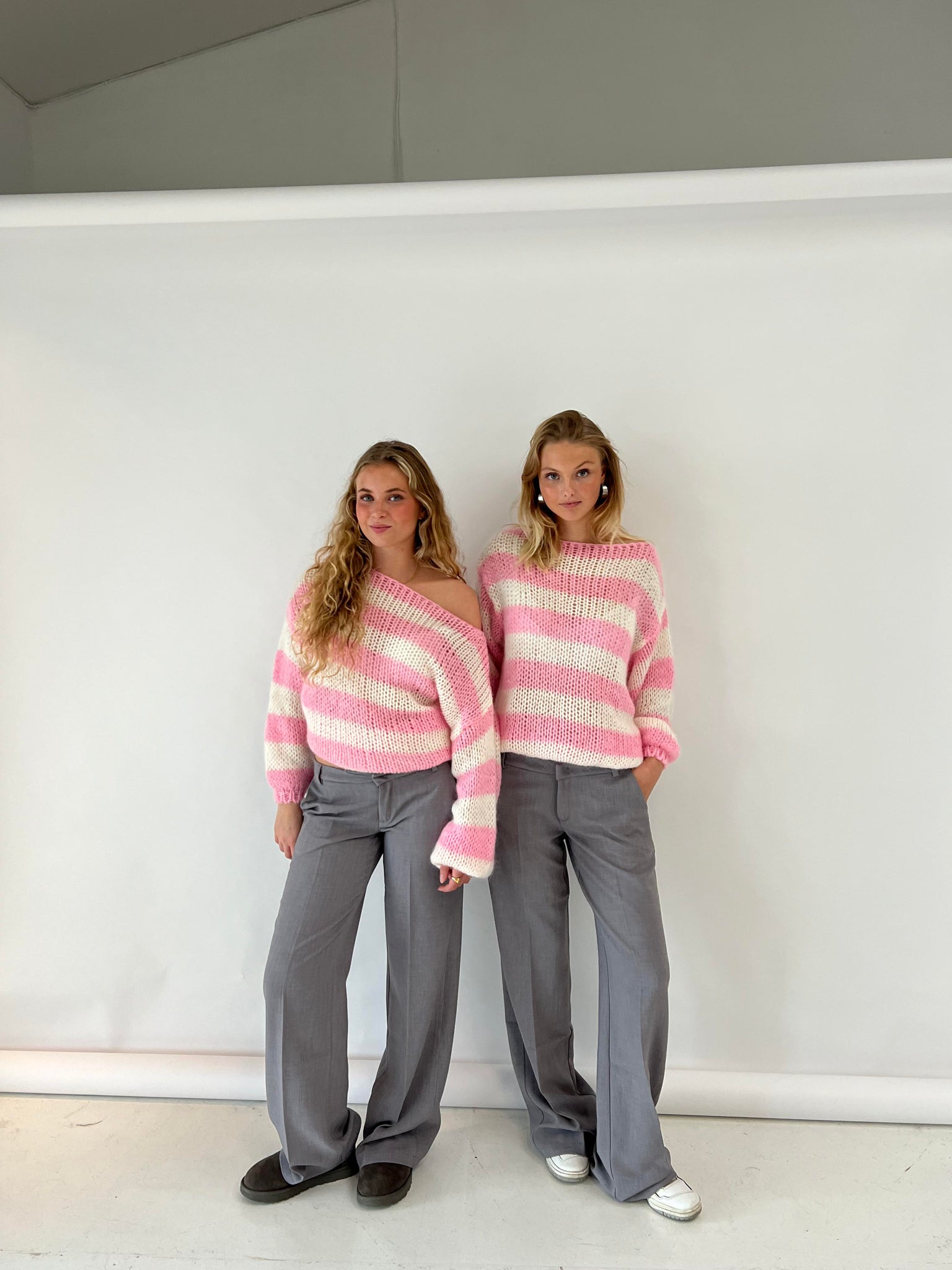Losse Gestreepte Trui Dames - Corey