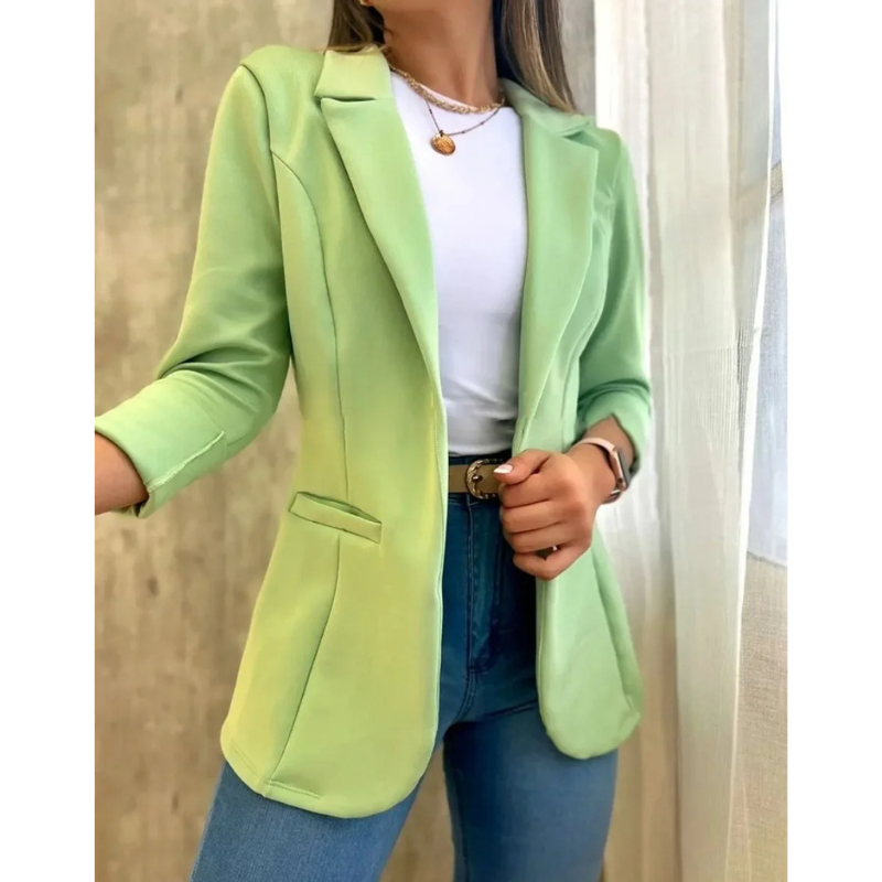 Sofia - Getailleerde Dames Blazer Lang