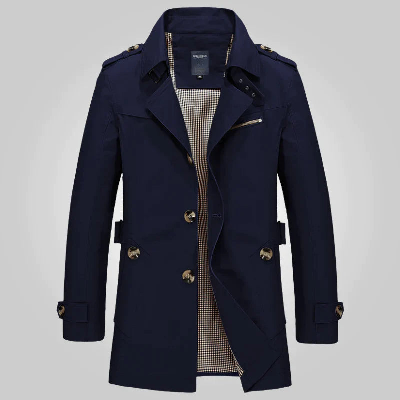 Stijlvolle Korte Trenchcoat - Nordfall