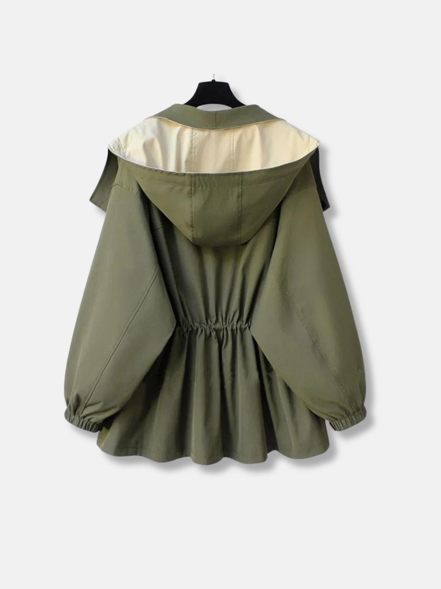 Oversized Jas Met Capuchon - Eliza