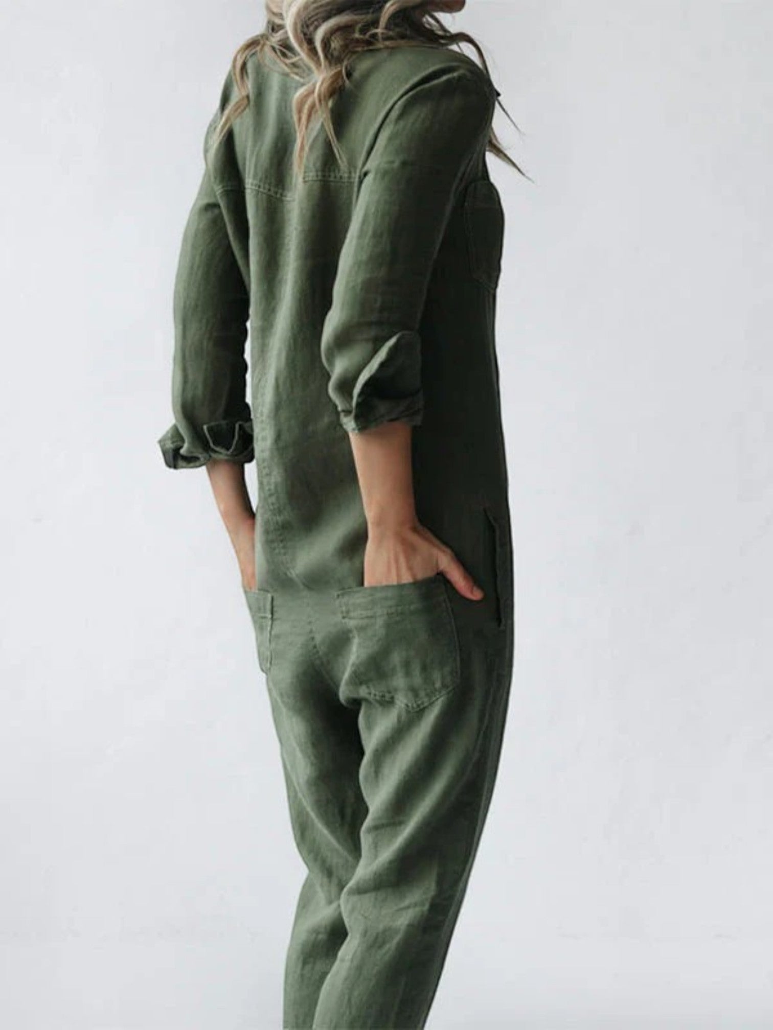 Jumpsuit Met Lange Mouwen | Zomer