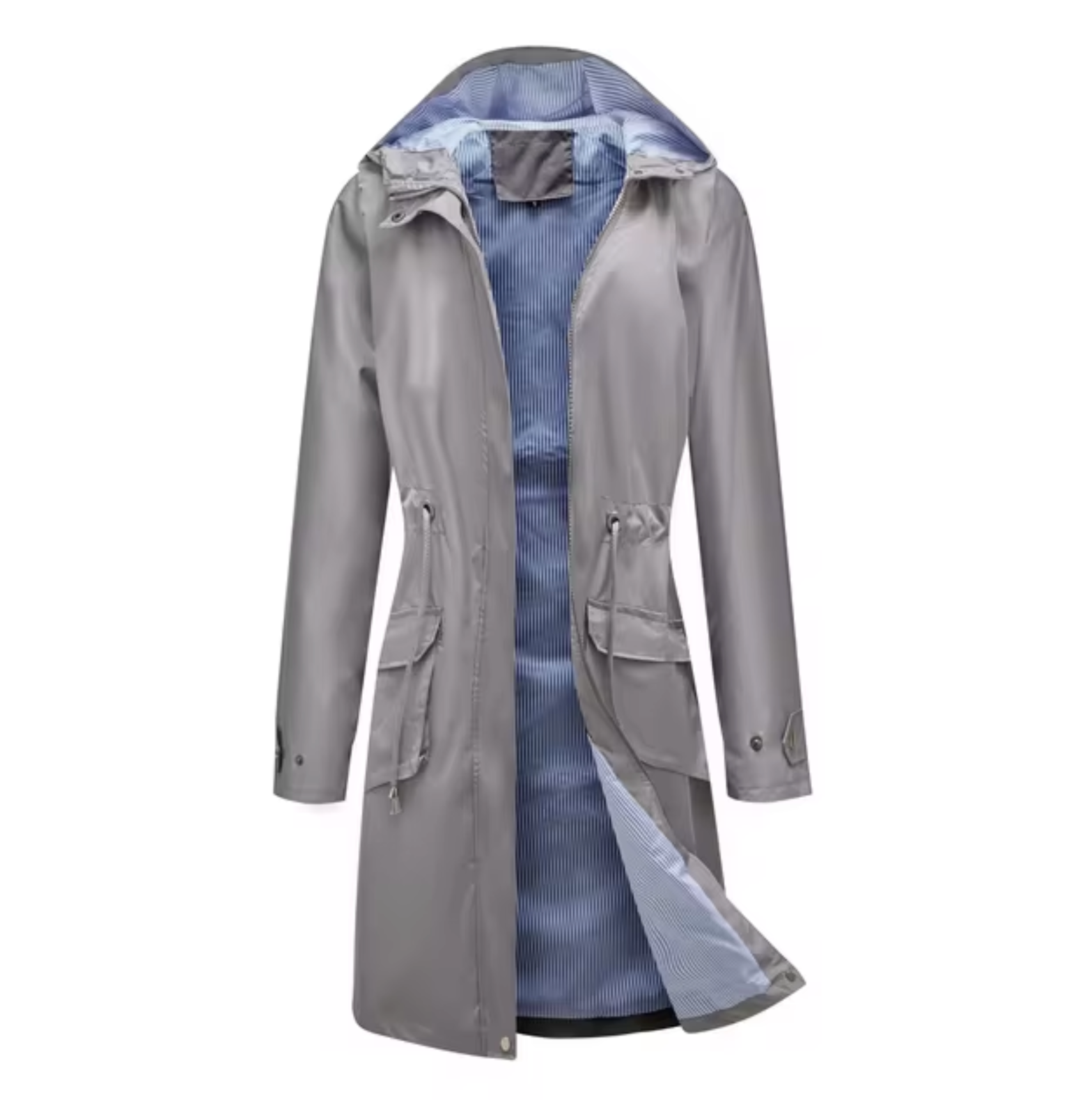 Lange Jas Met Capuchon Voor Dames