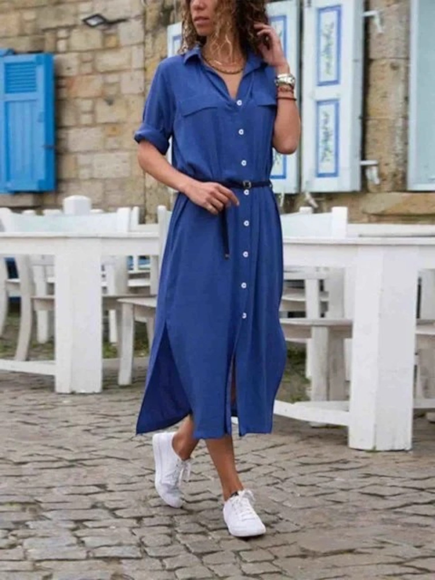 Vienna | Zomerse Blousejurk Dames