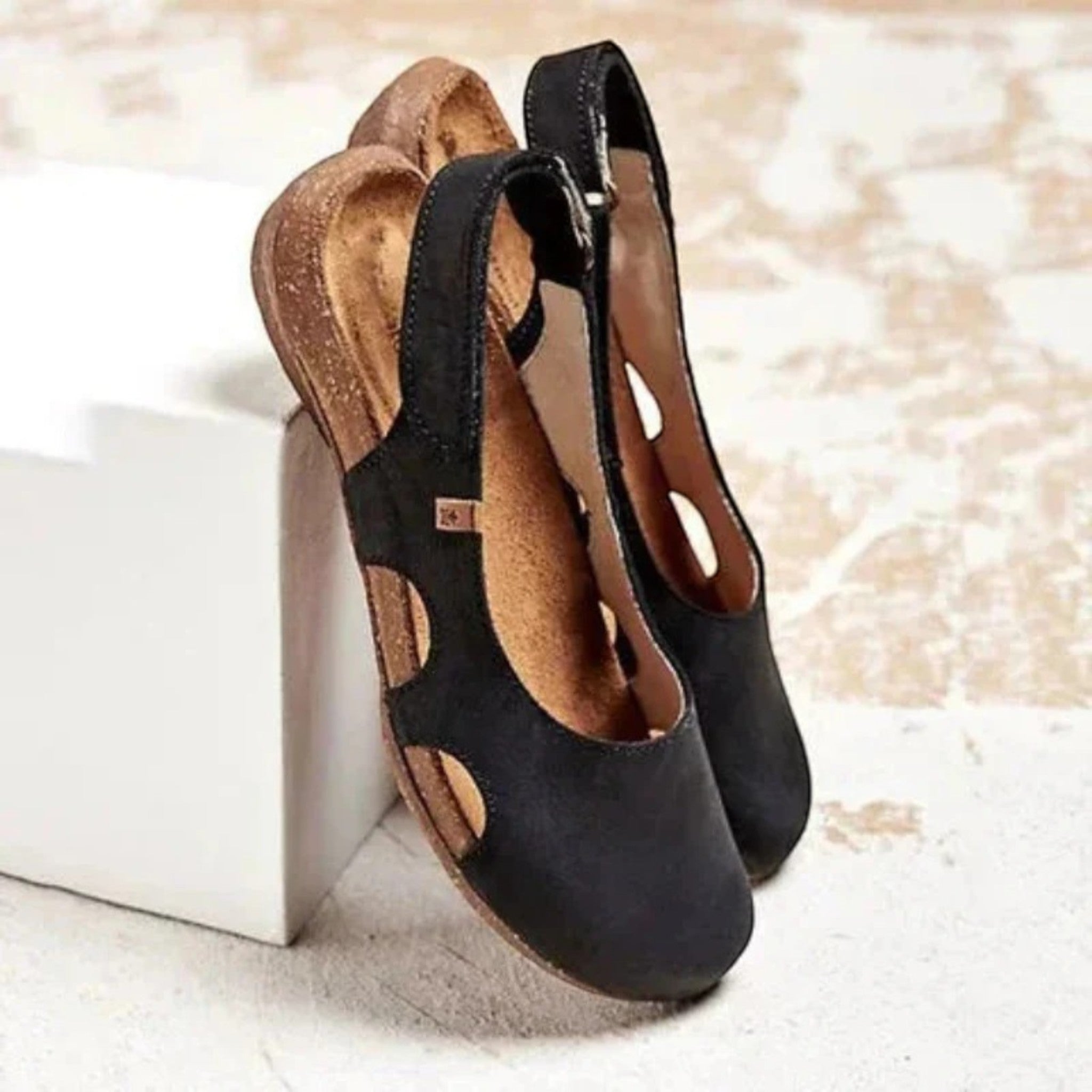Angela | Sandalen Met Rugband