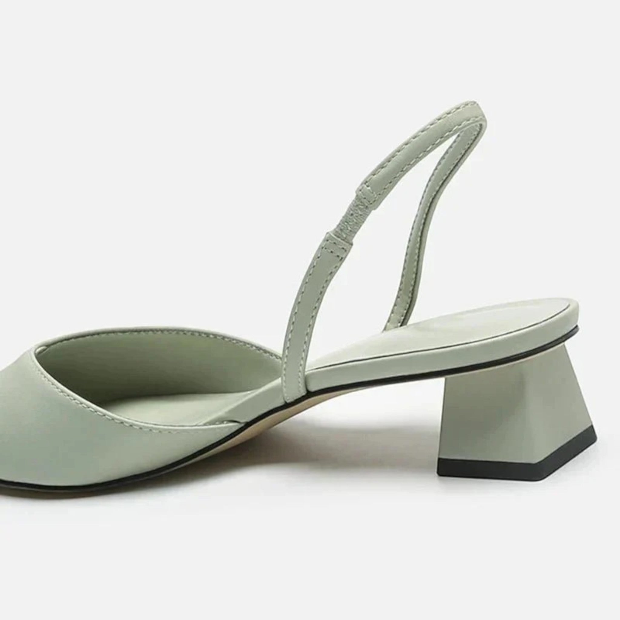 Claire | Sandalen Met Gesloten Neus | Hak