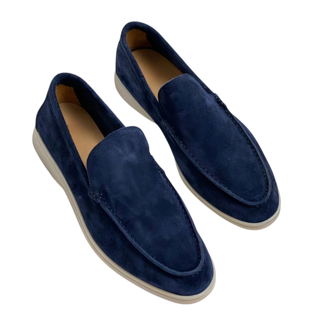 HUGO - Suede Loafers In Effen Kleuren