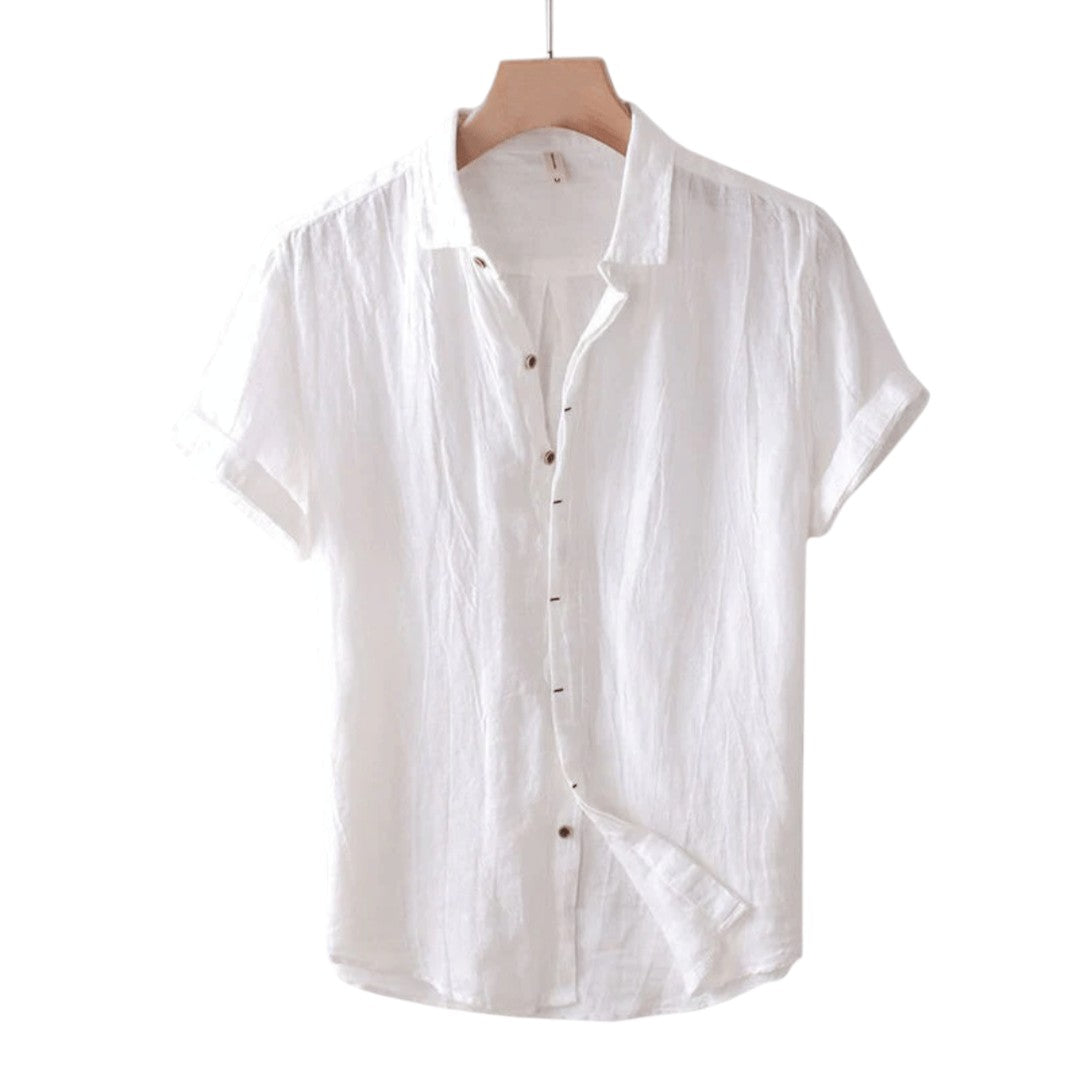 Linnnen Zomer Blouse voor Heren
