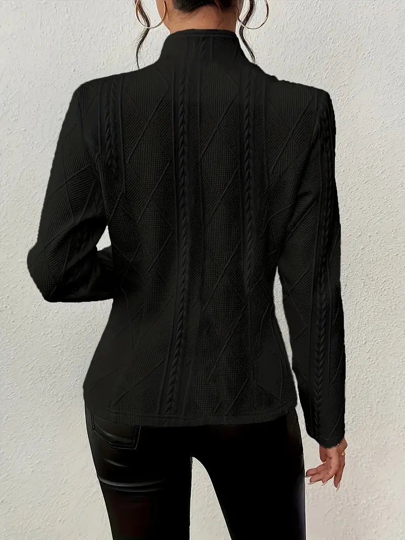 Dames Blazer Met Knopen