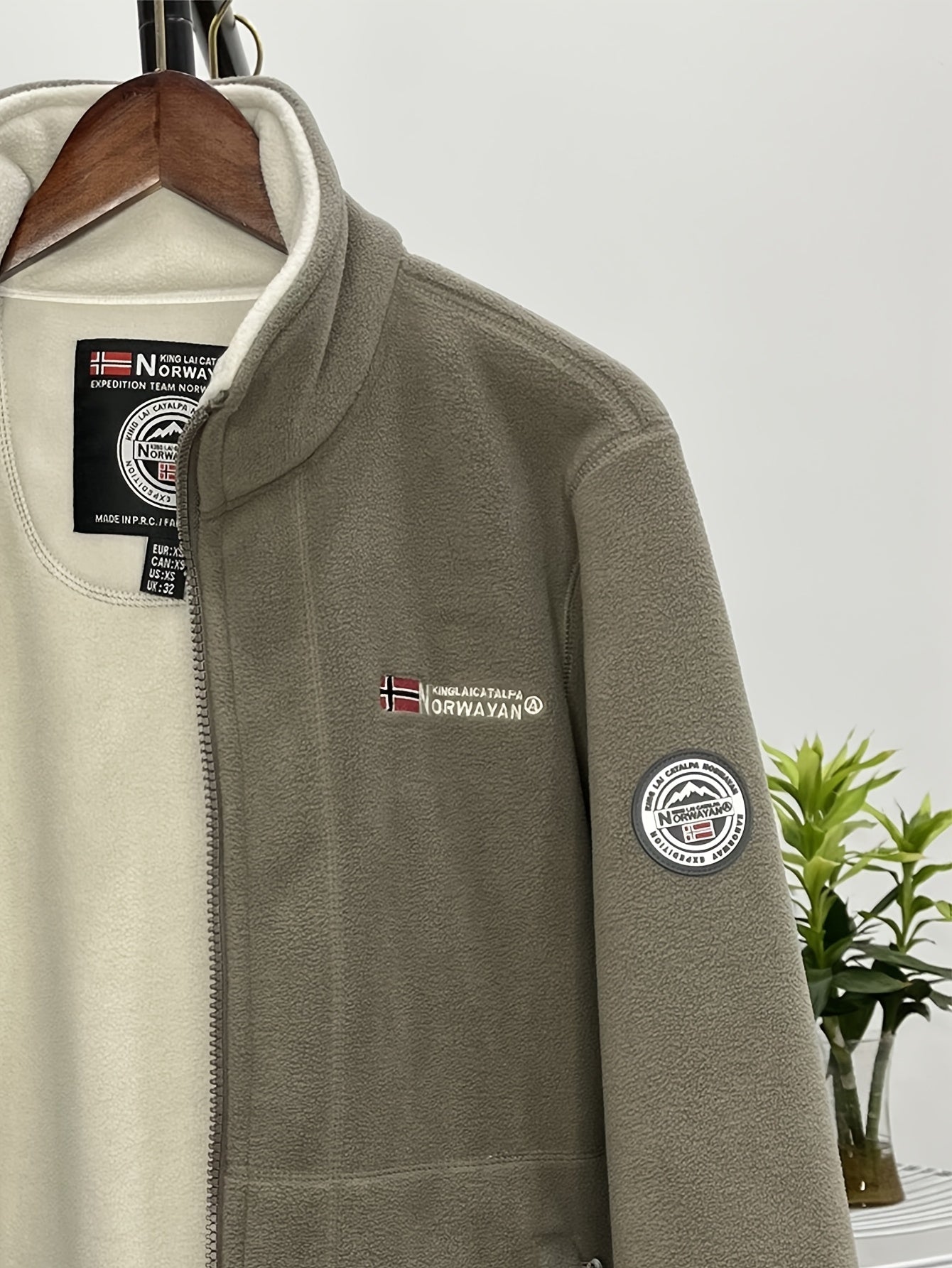 Outdoor Norway Fleece Jack Met Kraag