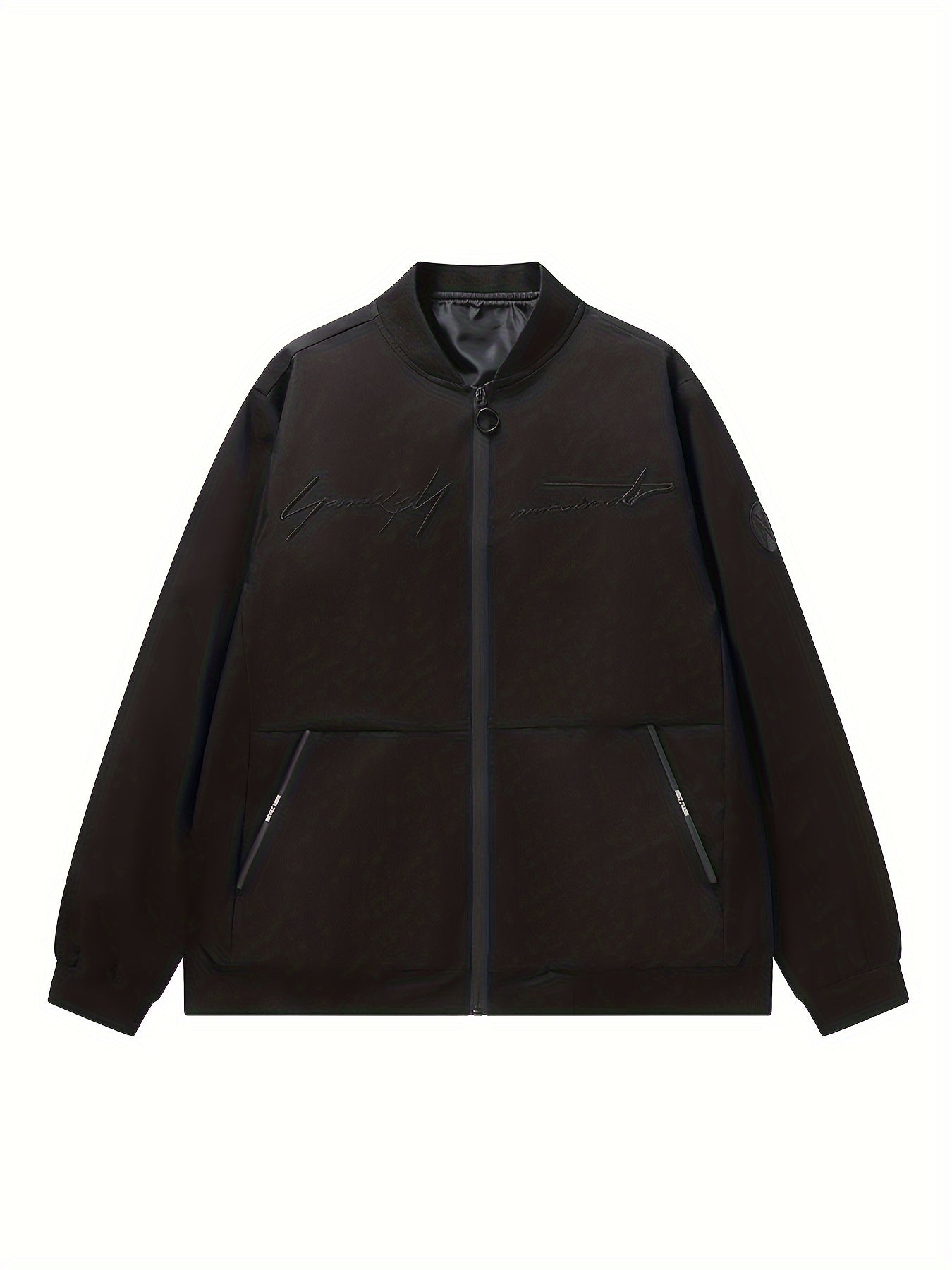 Slim Fit Bomberjas Voor Heren