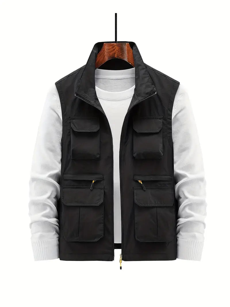 Heren Cargo Bodywarmer Met Zakken