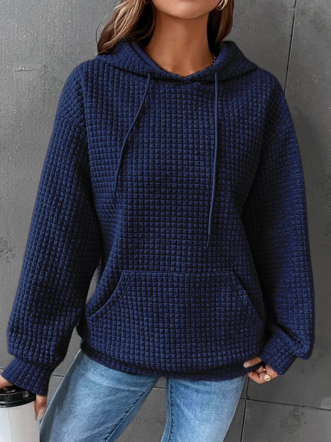 Casual Hoodie Effen Kleuren voor Dames - Christina