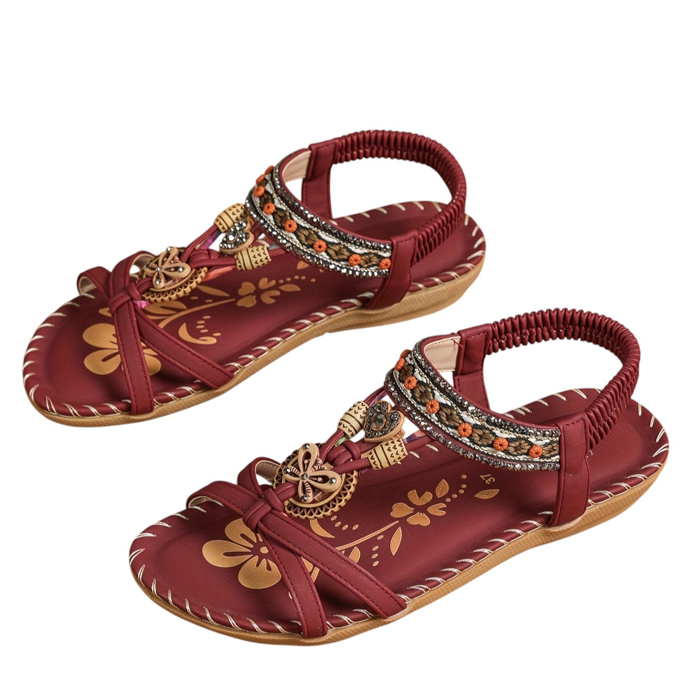 Zomerse Boho Stijl Sandalen