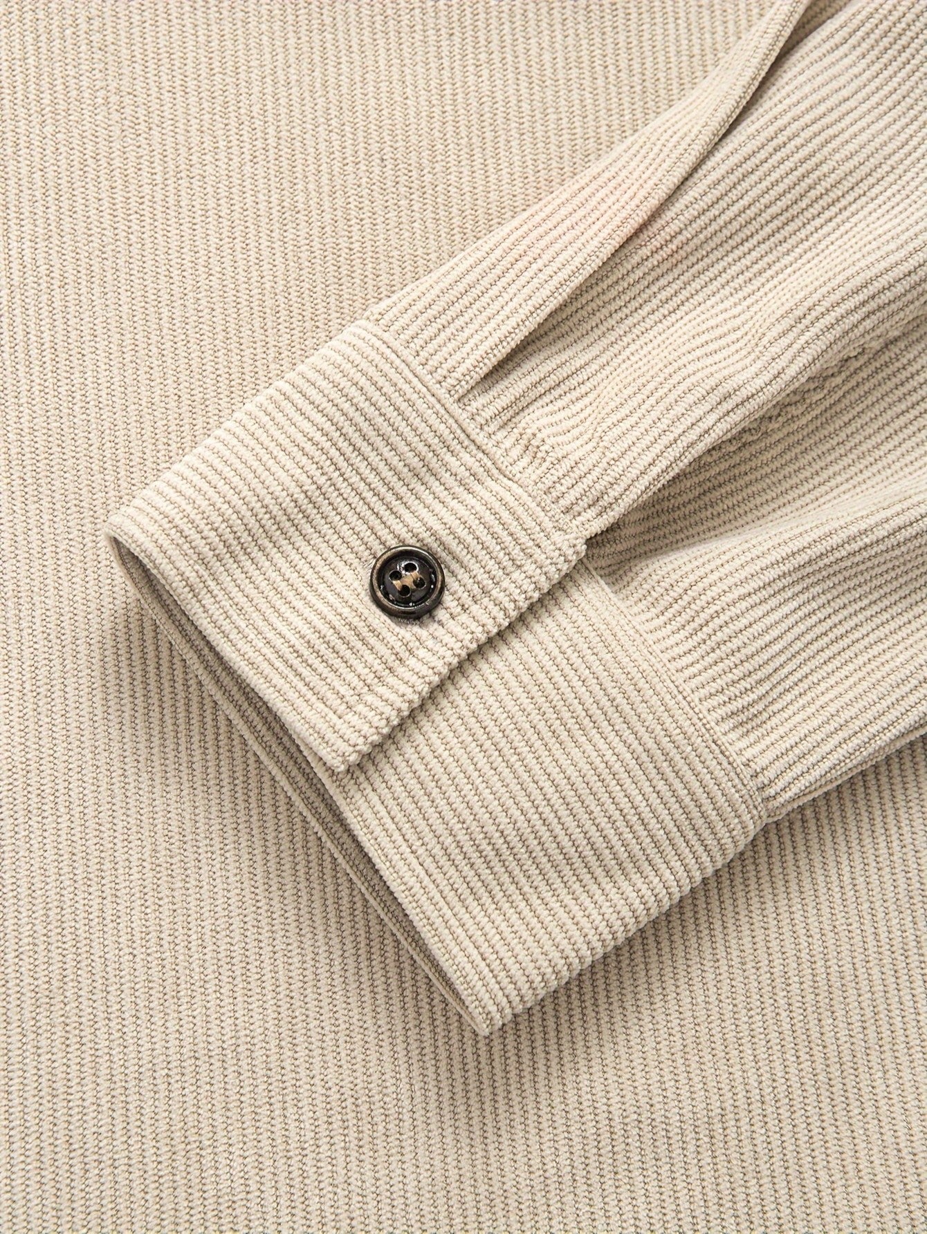 Heren Corduroy Spijker Blouse