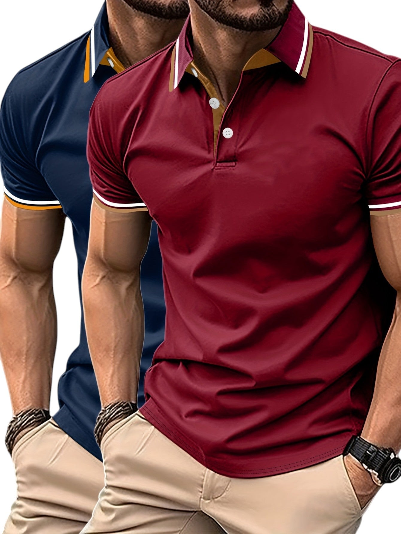 Premium Heren Polo Korte Mouwen