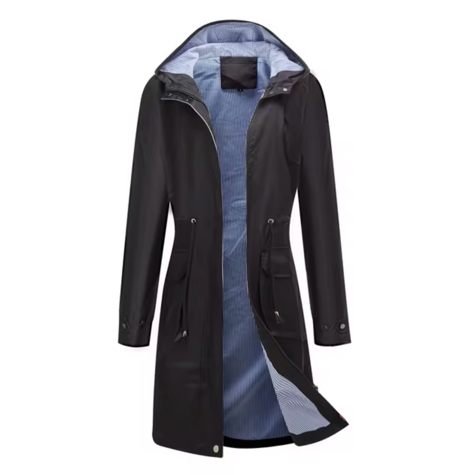 Lange Jas Met Capuchon Voor Dames