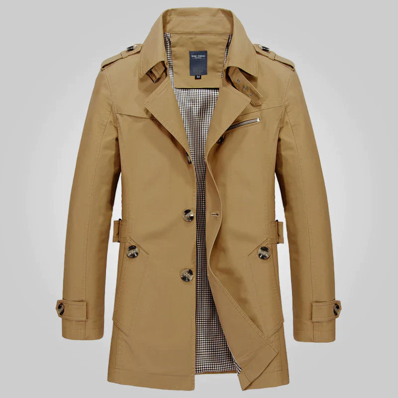 Stijlvolle Korte Trenchcoat - Nordfall