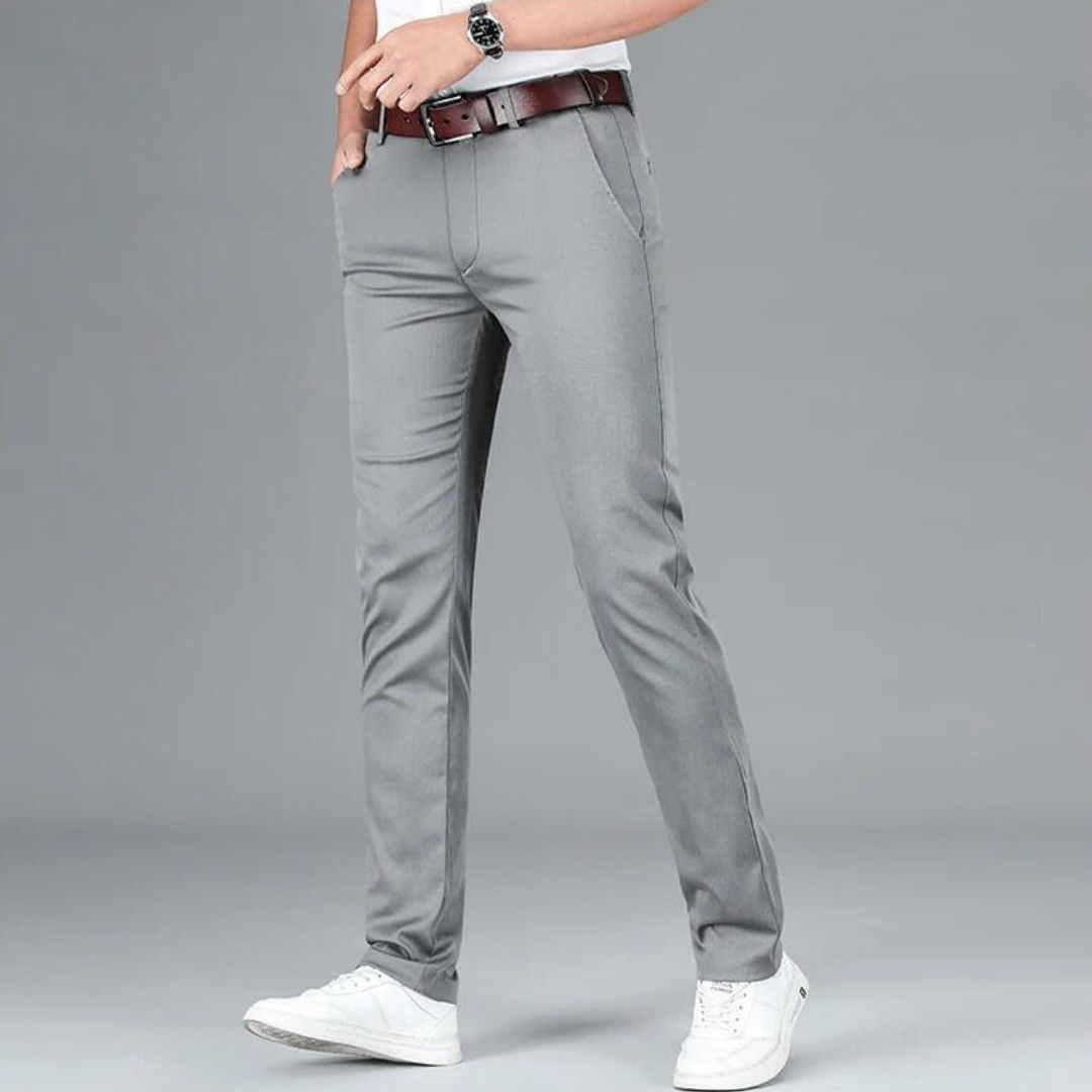 Nette Lyocell Heren Chino Met Stretch - Moreno