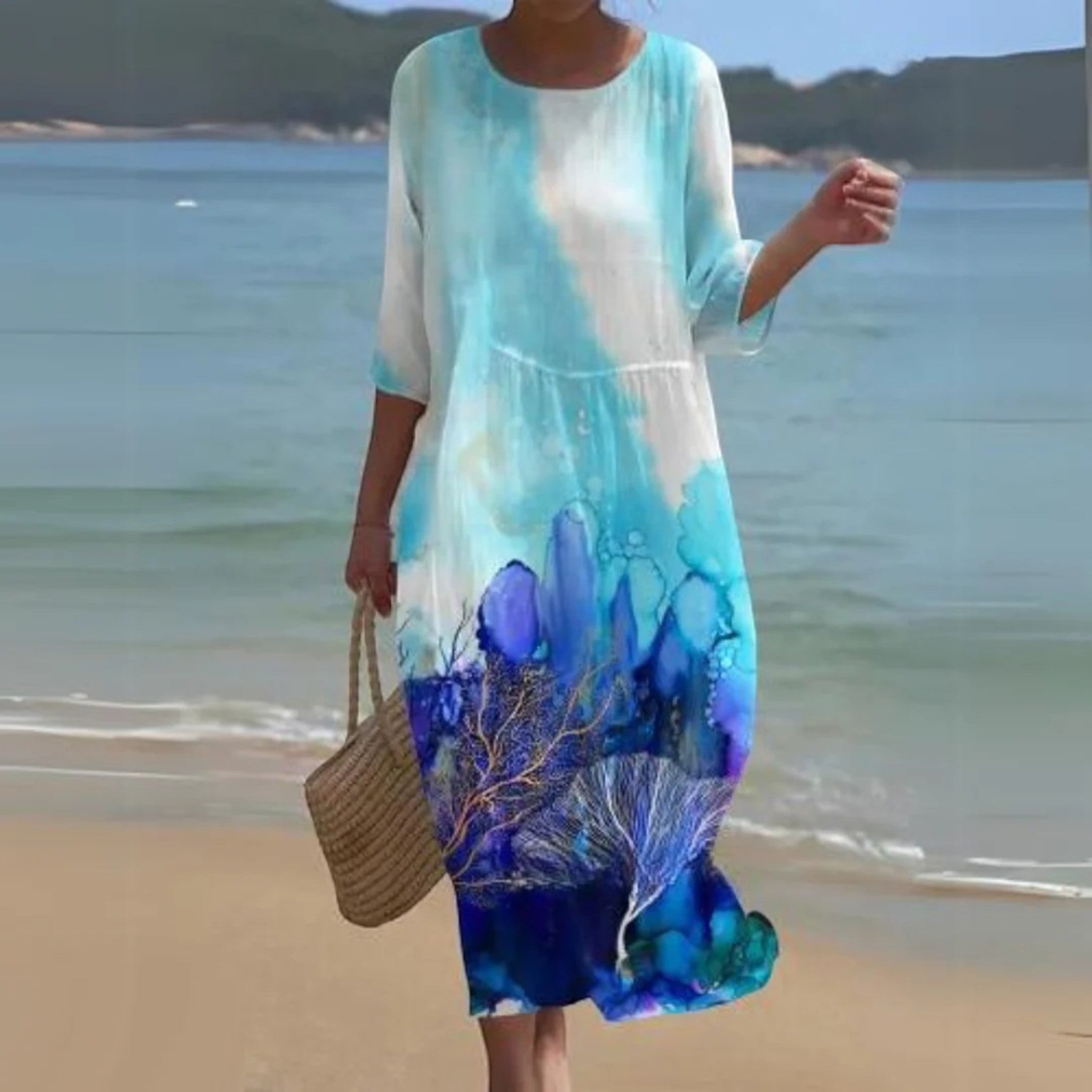 Amira | Zomerse Jurk Met Bloemenprint | Maxi