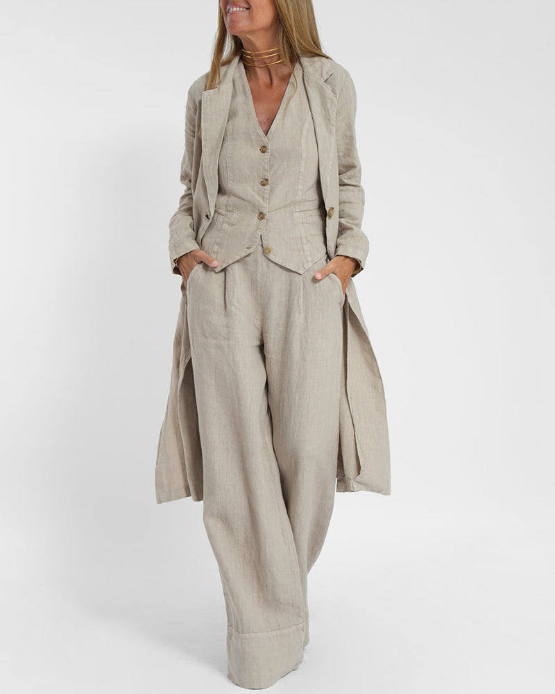 2-Delige Set Top & Wijde Broek