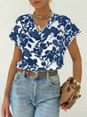 Zomer Shirt Dames Met Bloemenprint