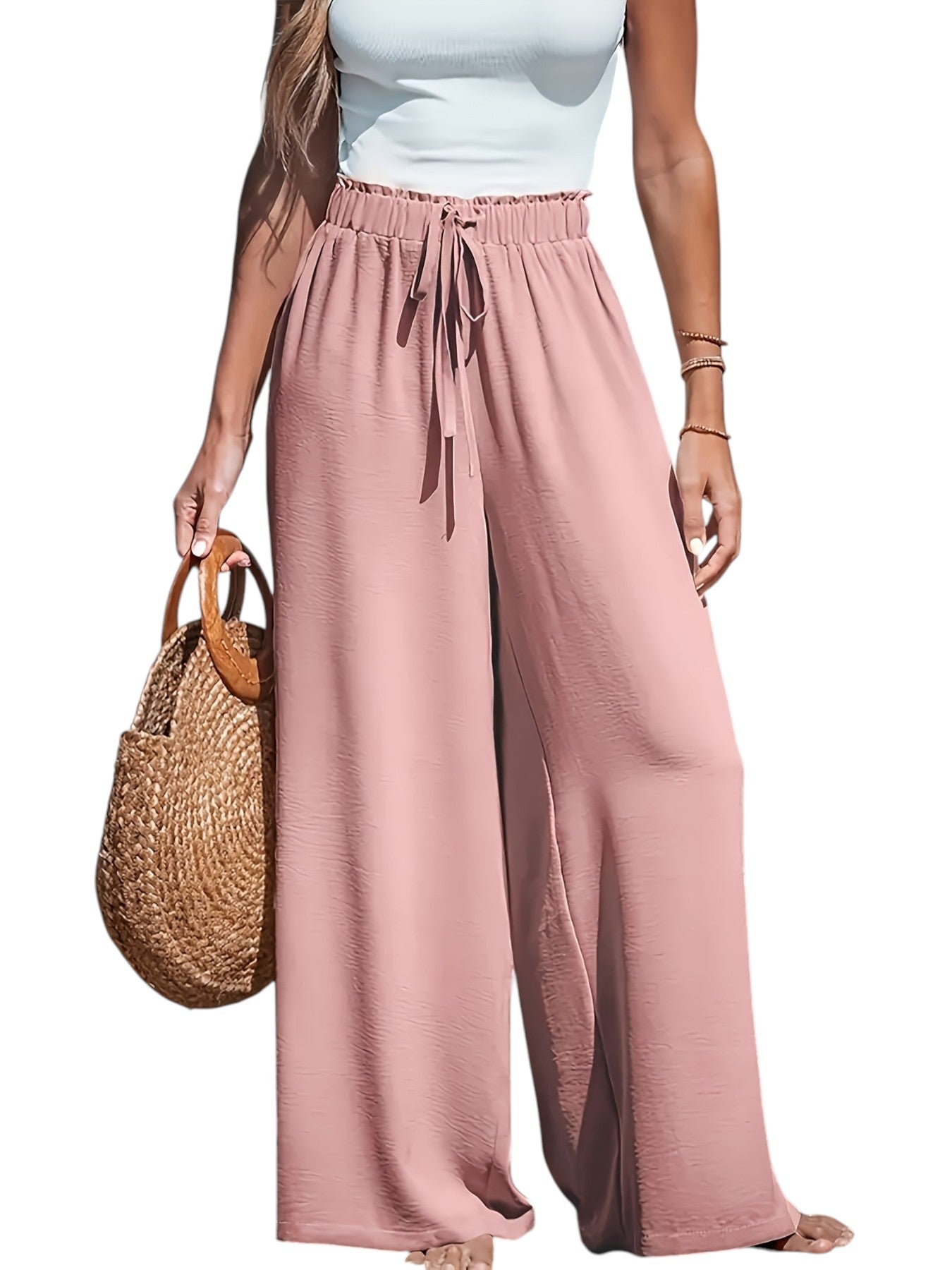 Zomer Broek Met Wijde Pijpen