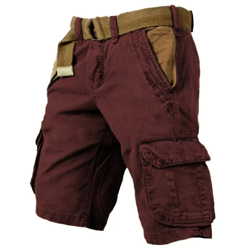 Functionele Korte Cargo Broek voor Heren