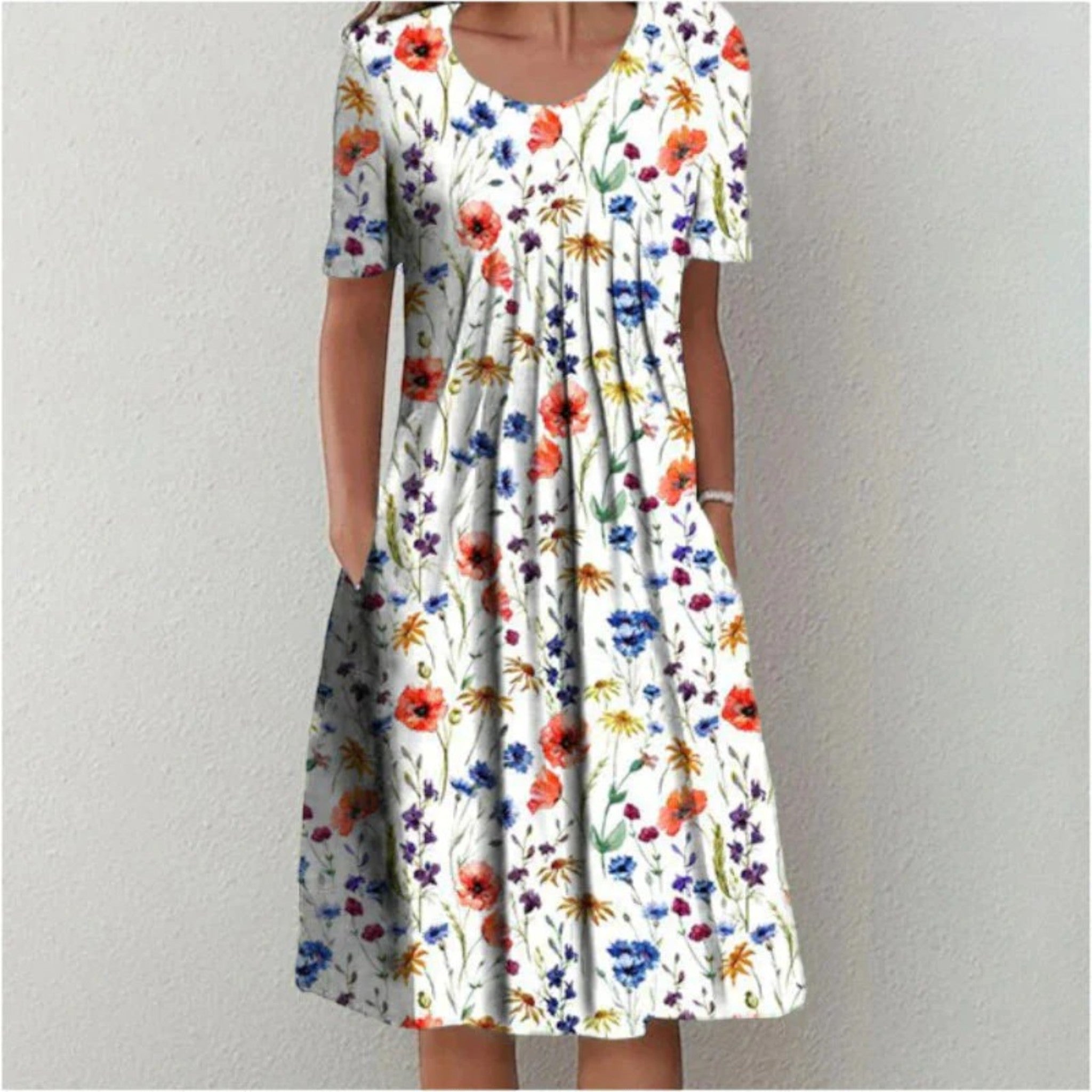 Noor | Midi Zomerjurk