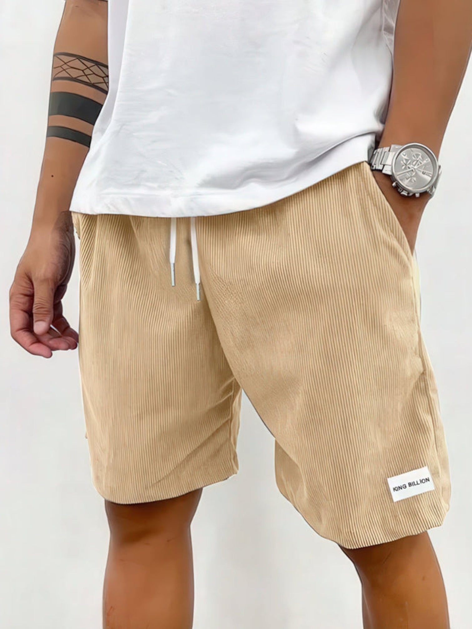 Roman | Heren Casual Corduroy Shorts