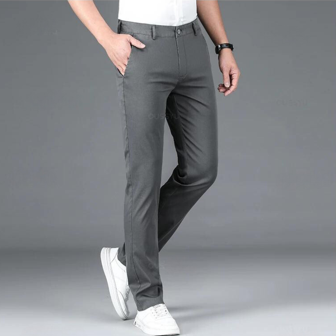 Nette Lyocell Heren Chino Met Stretch - Moreno