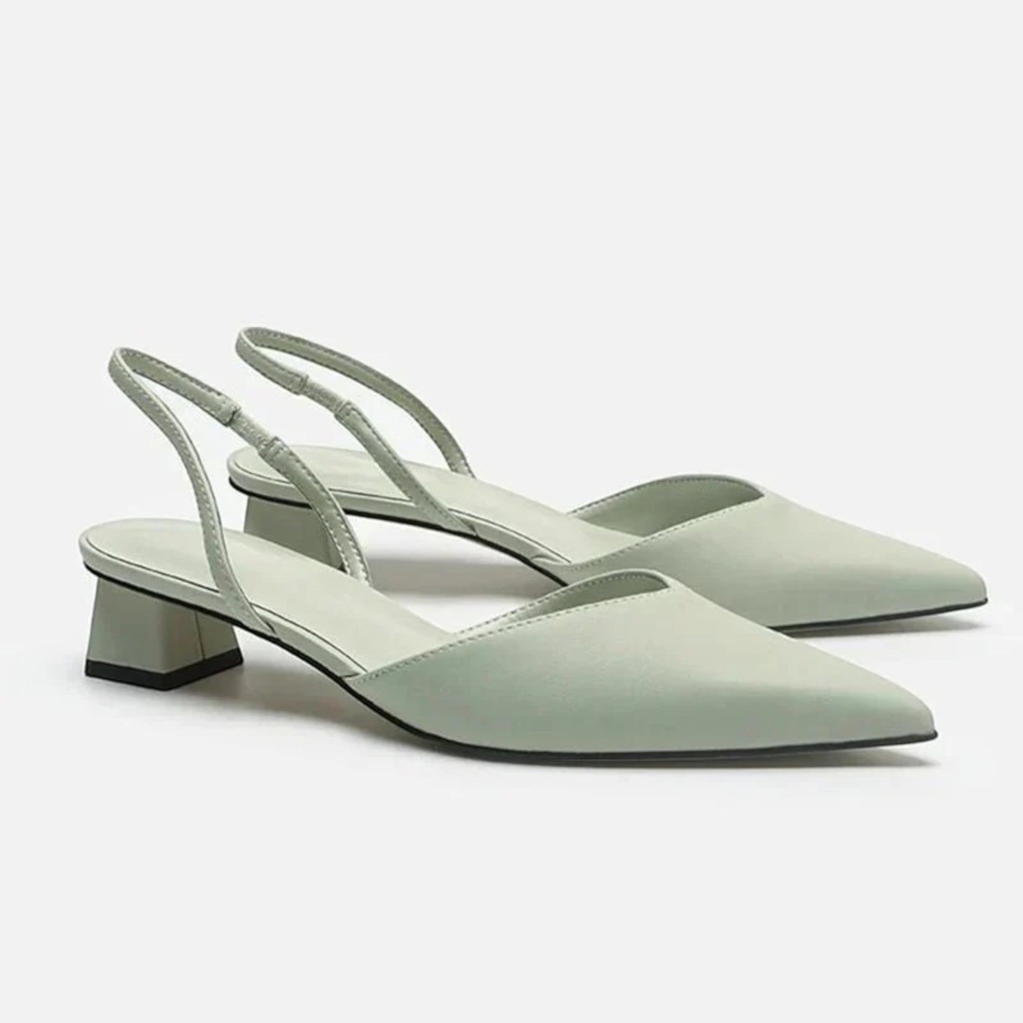 Claire | Sandalen Met Gesloten Neus | Hak