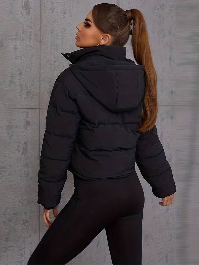 Stijlvolle Cropped Pufferjas - Amy