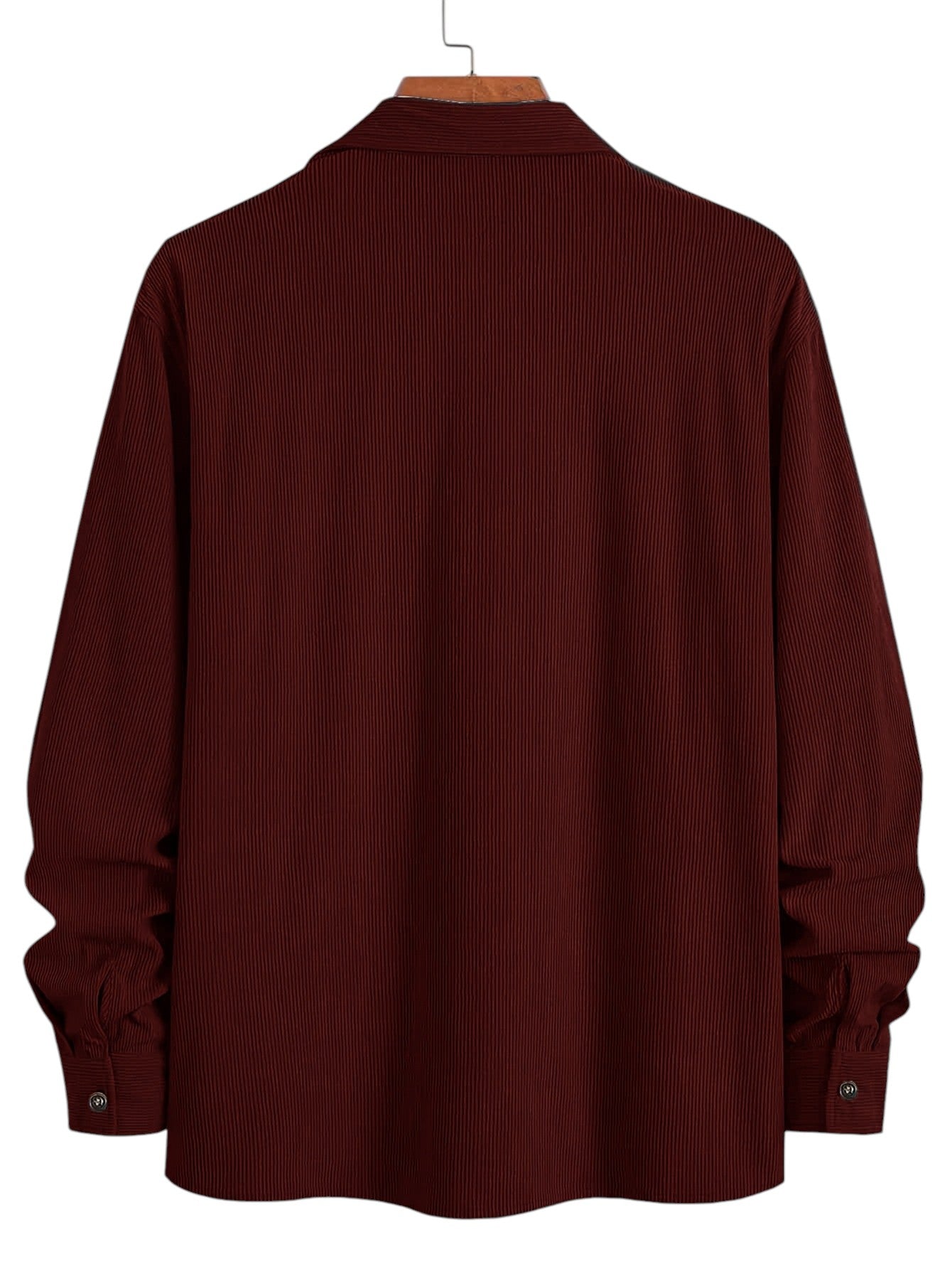 Heren Corduroy Spijker Blouse