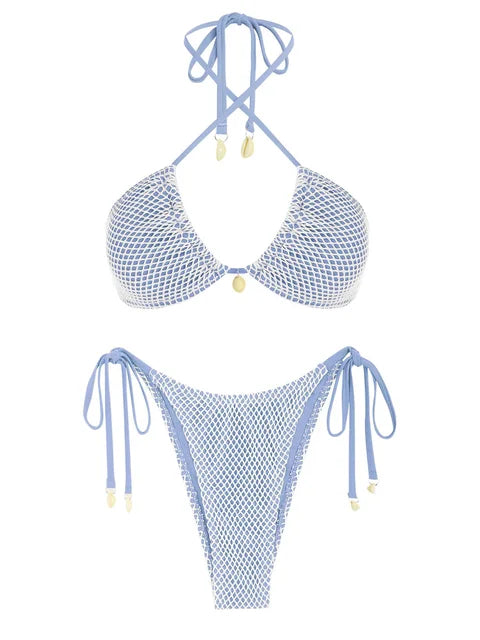 Emma -Stijlvolle Bikini Met Felle Kleuren