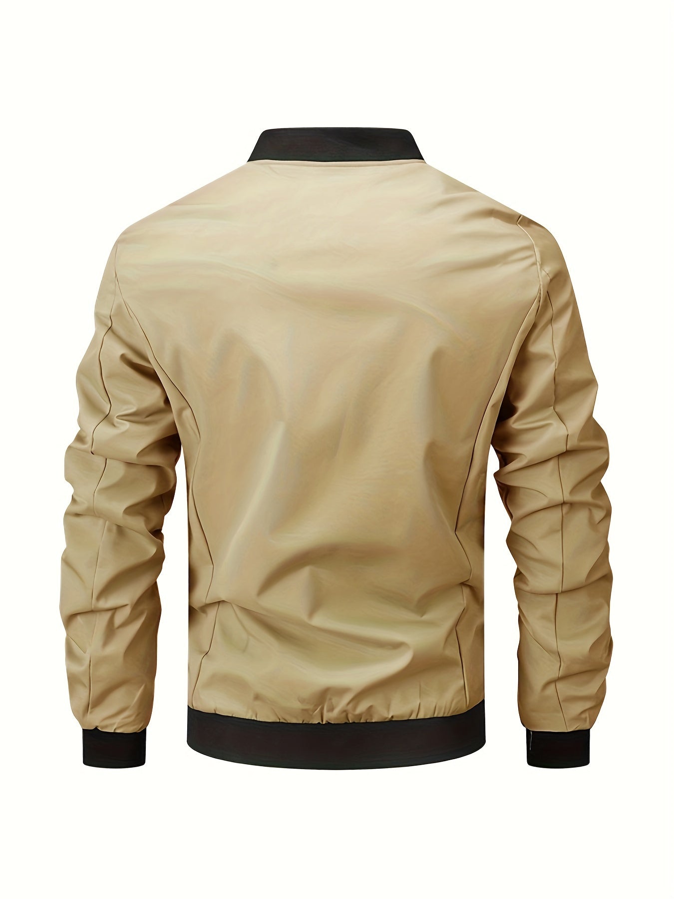 Slim Fit Bomberjas Voor Heren