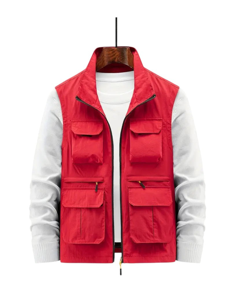 Heren Cargo Bodywarmer Met Zakken