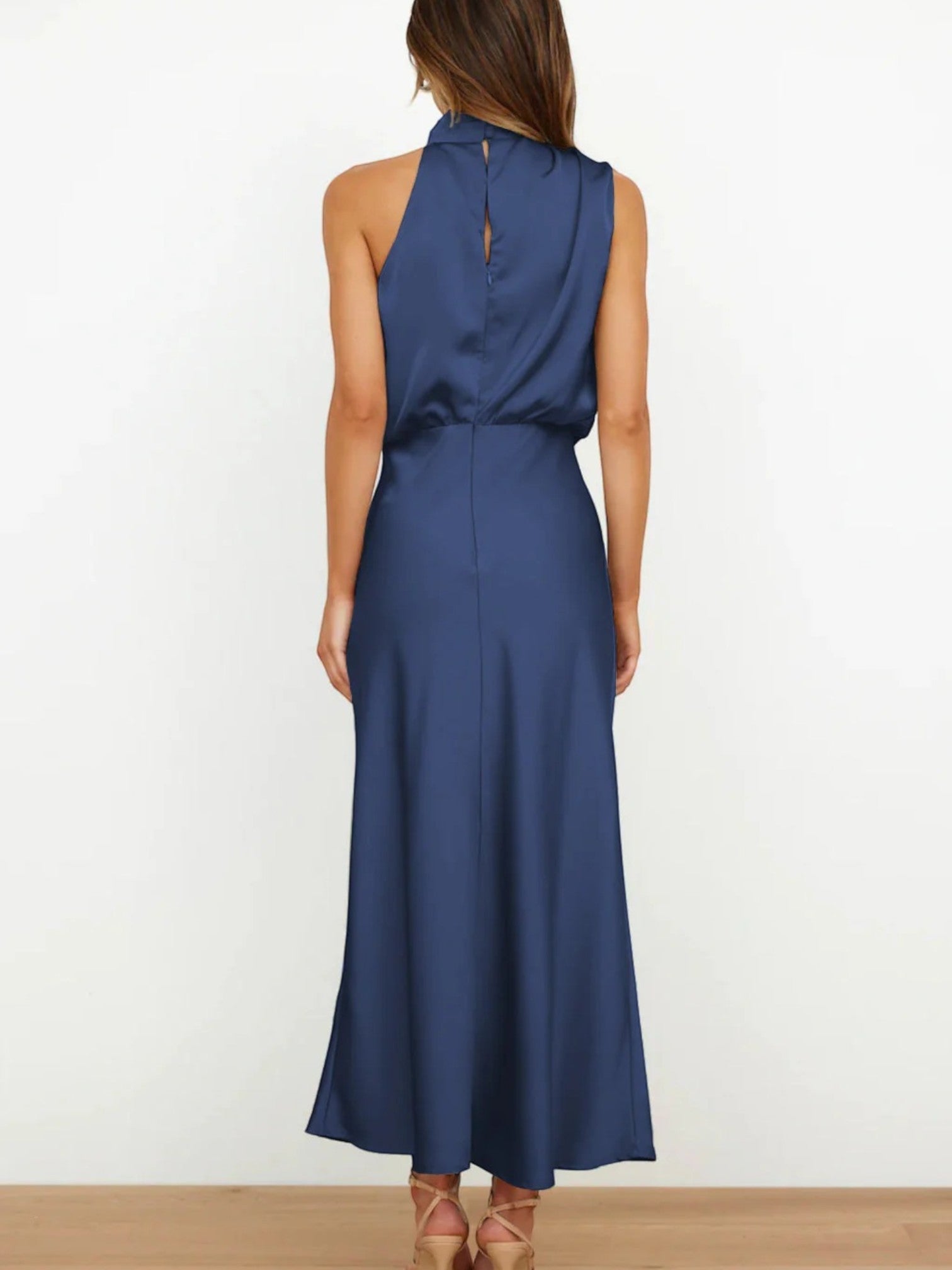 Carmen | Maxi Halterjurk Blauw