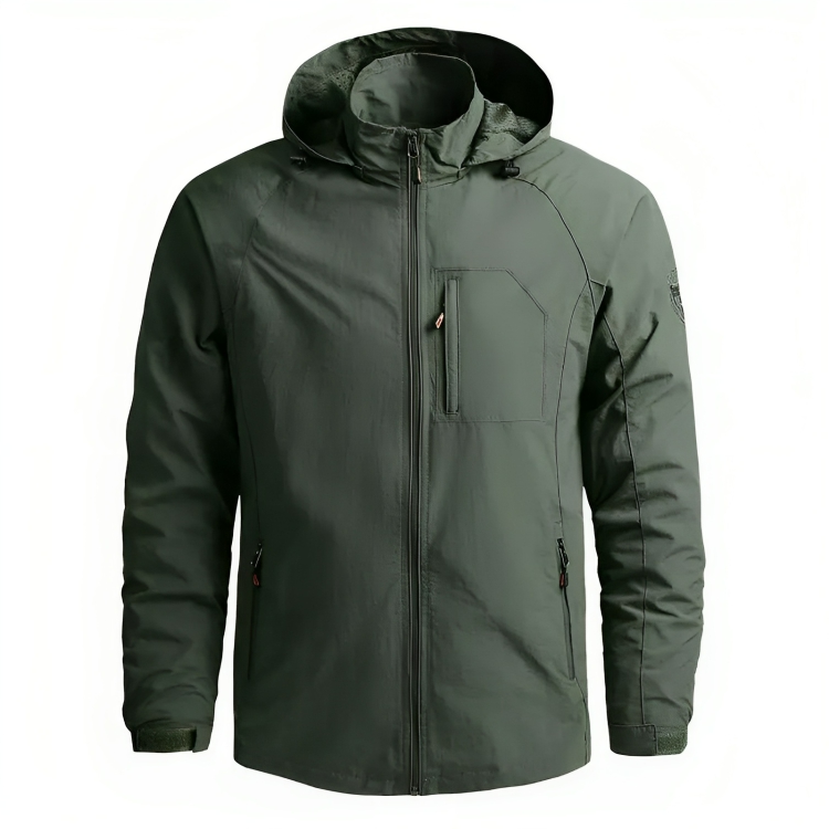 Softshell Windjack Met Capuchon