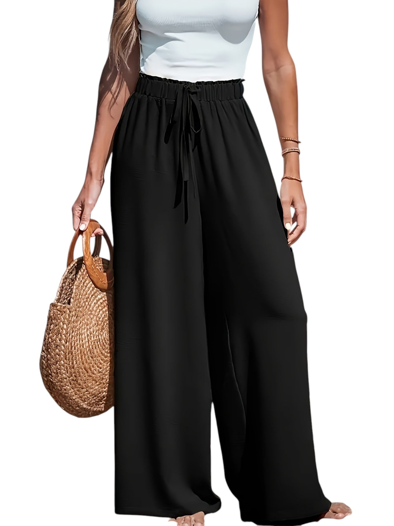 Zomer Broek Met Wijde Pijpen